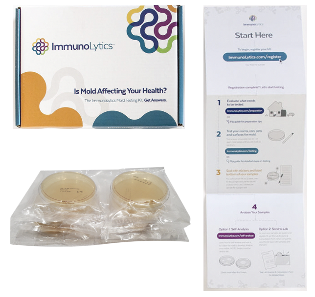  ImmunoLytics DIY Mold Test Kit for Home - Easy to Use