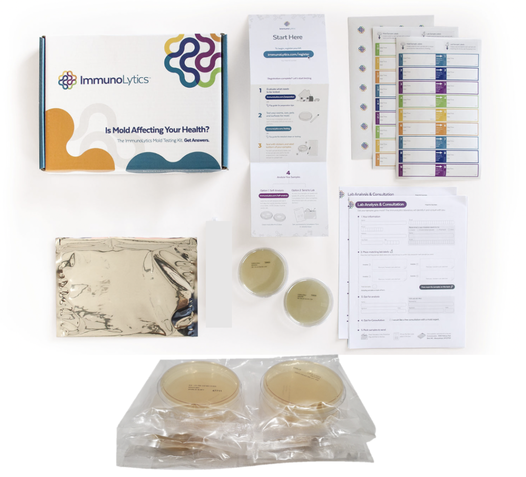 mold test kits, home inspection DIY, sick houses